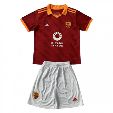 Camisola AS Roma Criança Equipamento Quarto 2023-24 Manga Curta
